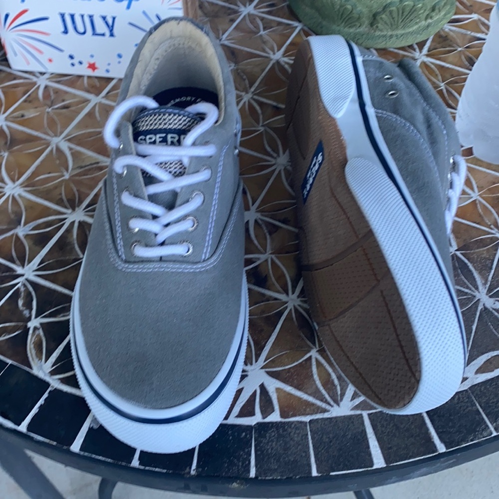 Men’s Sperry shoes.